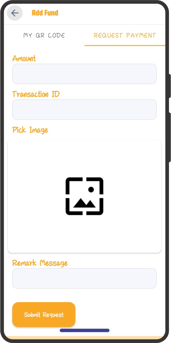Account Setup Screen